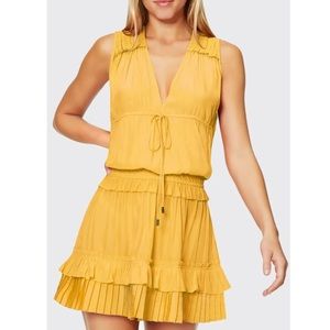 Ramy Brook “Hadley” Pleated Sleeveless Dress